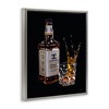 Stupell Industries Splashing Liqueur Glam Whiskey Bottle, 17" x 21" - 3 of 4