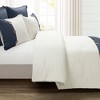 Lush Décor 5pc Linen Button Comforter Set - 2 of 4