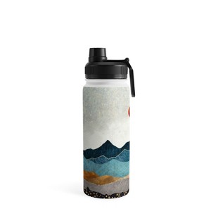 SpaceFrogDesigns Amber Dusk Water Bottle - Society6 - 1 of 4