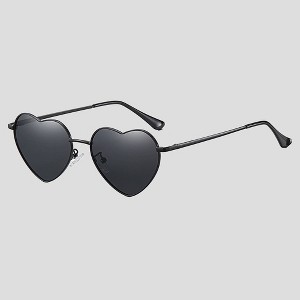 Anna-Kaci Women's Stylish Heart-Shaped Polarized Sunglasses UV400 Protection - 1 of 4