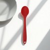 Unique Bargains Spoon Hand Wash Only Large Solid Spoon Silicone 10.6" 1 Pc - 2 of 4