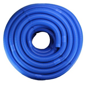 Pool Central Blow-Molded PE In-Ground Swimming Pool Cuttable Vacuum Hose 147.5' x 1.5" - Blue - 1 of 3