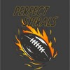 "Perfect Spirals" Flaming Football Youth Short Sleeve Tee - 2 of 2