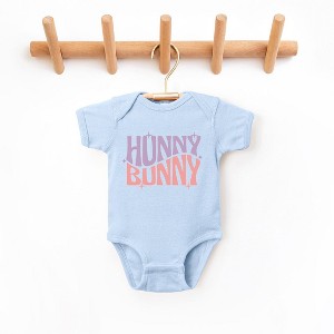 The Juniper Shop Hunny Bunny Wavy Stars Baby Bodysuit - 1 of 2