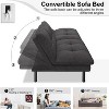 Dyonery 68" Futon Sofa Bed Convertible Memory Foam Couch Bed Folding Sofa Bed Sleeper Couch - 2 of 4