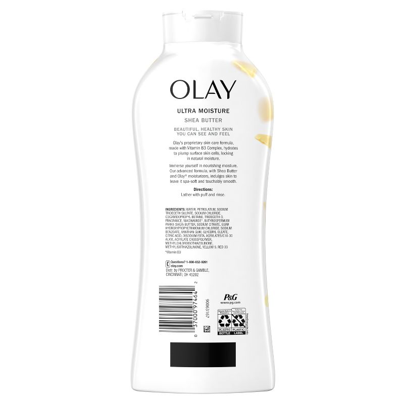 Olay Ultra Moisture Body Wash with Shea Butter - 22 fl oz, 3 of 7
