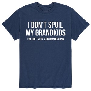 Men's - Instant Message - I Don't Spoil My Grandkids Short Sleeve Graphic T-Shirt - 1 of 4