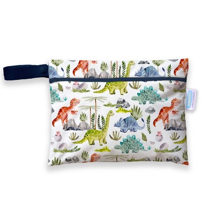 Image of Thirsties | Mini Wet Bag Pack of 1 - Dino-rawr Multicolored, One Size