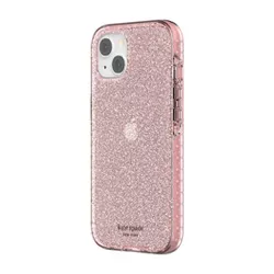 Kate Spade New York Apple iPhone 13 Ultra Defensive Hardshell Case - Pink Translucent Glitter