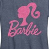 Women's - Barbie - Pink Glitter Logo Short Sleeve Graphic T-Shirt - 2 of 4