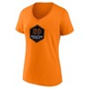 MLS Houston Dynamo Women's V-Neck Top Ranking T-Shirt - 2 of 3