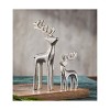TAG Reindeer Silhouette Figurine Lg Silver - 2 of 3
