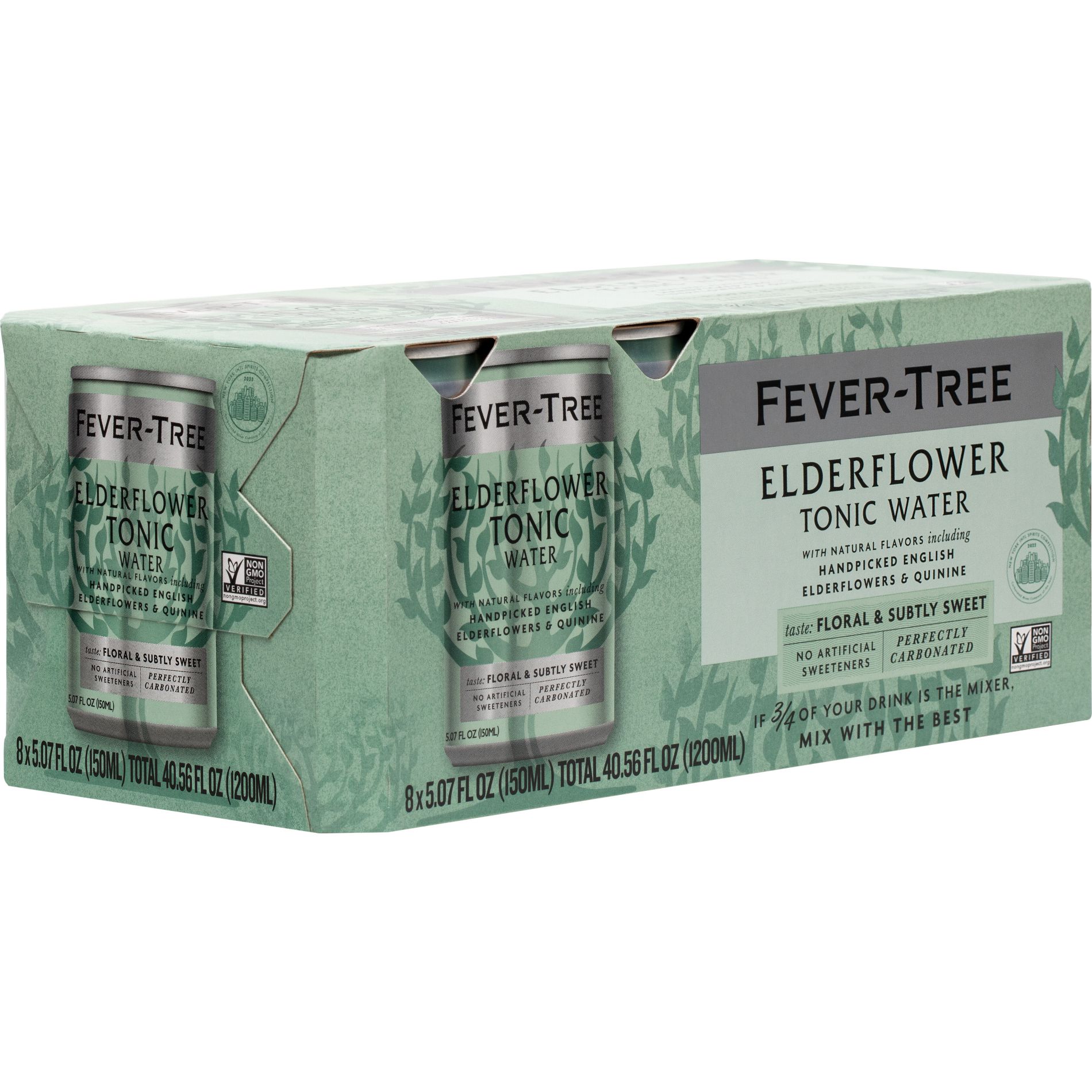 Fever-Tree Elderflower Tonic Water - 8pk/150ml Cans