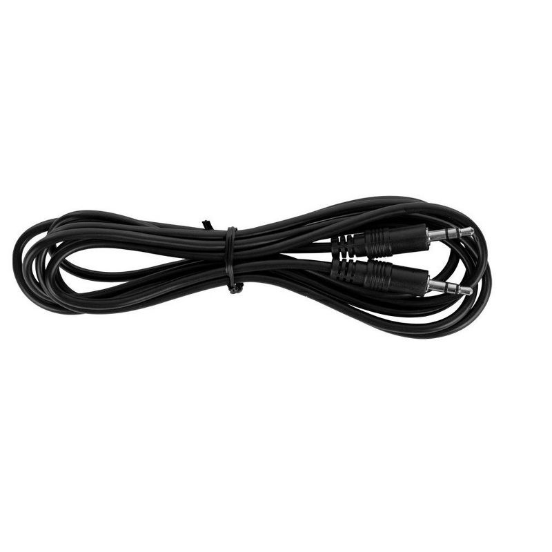 Monoprice Audio/Stereo Cable - 6 Feet - Black | 3.5mm Plug/Plug Male/Male, 3 of 4