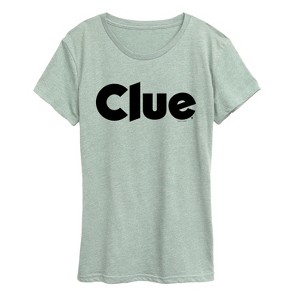 Women's - Clue - Clue Logo Short Sleeve Graphic T-Shirt - 1 of 3