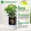 14.2" Tall Planters Set of 2, Large Planter for Outdoor Plants, Flower Pots with Water Level Monitor - 4 of 4