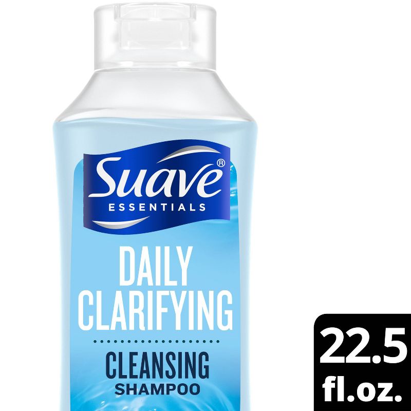 Suave Cleansing Shampoo Daily Clarifying - 22.5 fl oz, 1 of 8