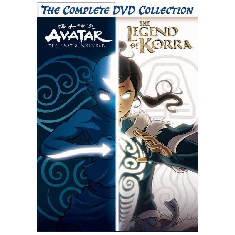 Avatar &#38; The Legend of Korra Complete Series Collection (DVD)(2019), 1 of 2