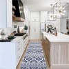 Washable Modern Stripe Rugs for Living Room Non Slip Indoor Thin Ultra Soft Carpet Abstract Low Pile Lightweight Area Rugs Room Decor - 4 of 4