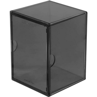 Ultra Pro Eclipse 2-Piece Deck Box: Smoke Grey - For Pokemon game, MTG, Baseball, Basketball, Football card and other Trading Cards or Board Games