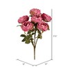 Vickerman Artificial Garden Rose Bush - image 2 of 2