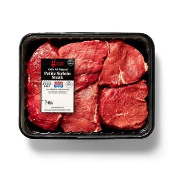 USDA Choice Angus Petite Sirloin Steak - 1.49-2.73 lbs - price per lb - Good & Gather™