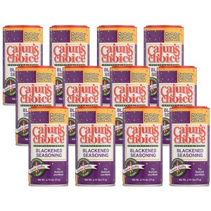 Cajun's Choice Blackened Seasoning - 12 pack, 2.75 oz - 1 of 2