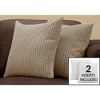 Sapphtopaz 18" Decorative Square Throw Pillows, Couch Pillows with Soft Insert, Elegant Accent Pillows for Bed, Sofa - 3 of 4