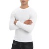 Men Long Sleeve Muscle Slim Fit T Shirts 2 Pack Stretch Casual Gym Workout Athletic Knit Tee Shirts 2025 - 4 of 4