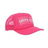 Valentine's Day Swipe Right Pink Foam Trucker Hat - 3 of 4