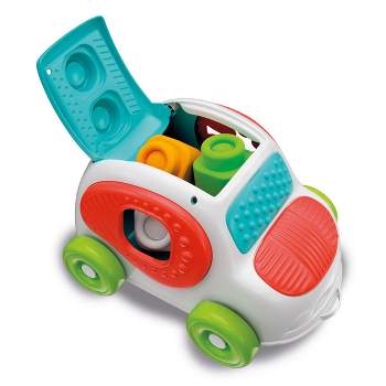 Creative Toy Company Baby Clemmy Baby Soft Clemmy - Sensory Car - 8 Pieces