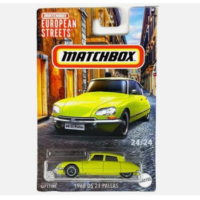 MATCHBOX 1968 CITROEN DS21 PALLAS EUROPEAN STREETS 2024