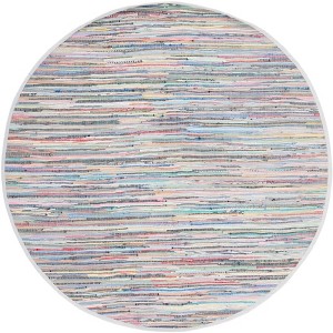 Rag Rug RAR121 Hand Woven Indoor Rugs - Safavieh - 1 of 4