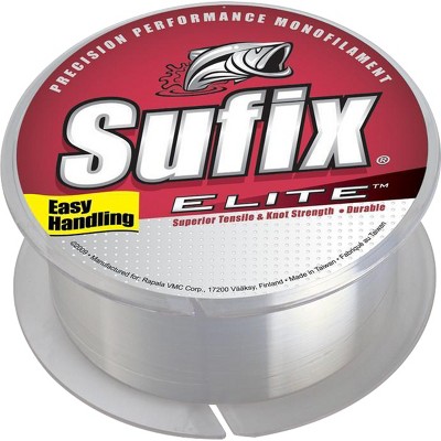 Sufix Elite Monofilament Line - Clear 20 lb