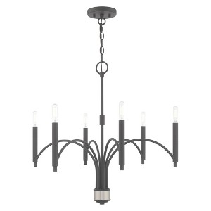 Livex Lighting Wisteria 6 - Light Chandelier in  Scandinavian Gray - 1 of 1