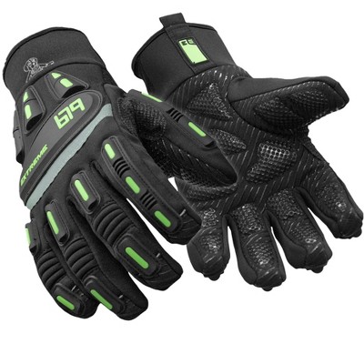 Refrigiwear Insulated Fleece Lined Hivis Super Grip Performance Work Gloves  : Target