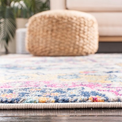 Boho Chic Glam Paisley 2'3" x 4' Multicolor Synthetic Area Rug