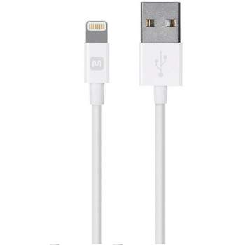 Monoprice Apple MFi Certified Lightning to USB Charge & Sync Cable - 3 Feet - White | iPhone X, 8, 8 Plus, 7, 7 Plus, 6, 6 Plus, 5S - Select Series