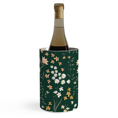 Emanuela Carratoni Meadow Flowers Theme Wine Chiller - Deny Designs