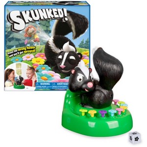 Game Zone Skunked! - Giggle-Filled Flower Pressing Game for 2-4 Players Ages 3+ - Don't Get Sprayed by the Skunk! - 1 of 4