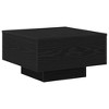 Clihome Modern Square Coffee Table with Textured Finish,Textured Center Table with Inviting Design for Cozy Living Spaces - 3 of 4