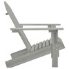 vidaXL Patio Chair Wood Gray - 3 of 4
