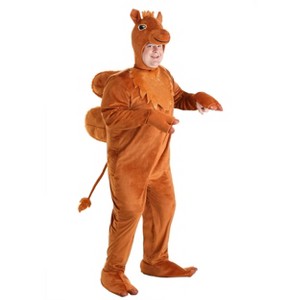HalloweenCostumes.com Plus Size Adult Camel Jumpsuit Costume | Animal Costumes - 1 of 4