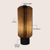 JONATHAN Y Banks Modern Minimalist Paper Pleated Column Accent LED Table Lamp - 3 of 4