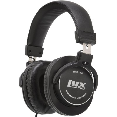 LyxPro HAS-10 Closed Back Over Ear Professional Studio Monitor And Mixing Headphones, Music Listening,  Lightweight And Flexible
