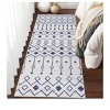 Modern Machine Washable Area Rug For Living Room Non Slip Soft Geometric Carpet For Bedroom Low Pile Non Shedding Stain Resistant Indoor Mat For Kitc - 2 of 4