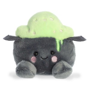 Aurora Mini Bubbly Cauldron Palm Pals Spooky Stuffed Animal Gray 4.5" - 1 of 4