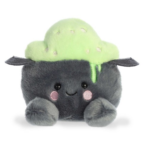 Aurora Mini Bubbly Cauldron Palm Pals Spooky Stuffed Animal Gray 4.5" - image 1 of 4