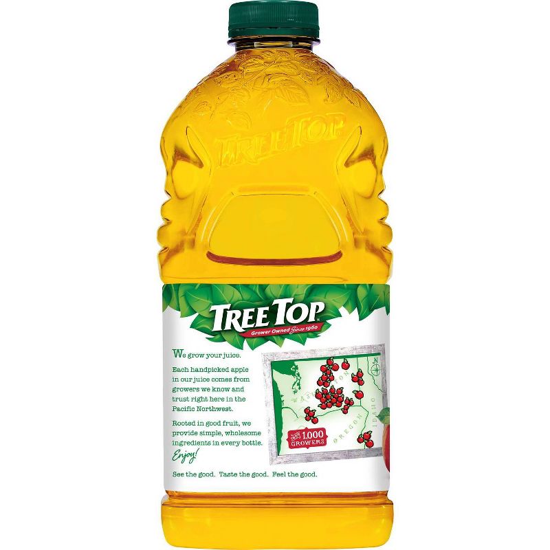 Tree Top 100% Apple Juice - 64 fl oz Bottle, 3 of 6