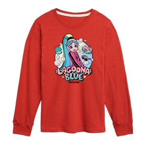 Boys' - Monster High - Lagoona Blue Bubbles Long Sleeve Graphic T-Shirt - 1 of 4